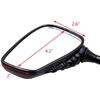 Image 4 : Rearview Side Mirrors for Motorcycle - Black - New