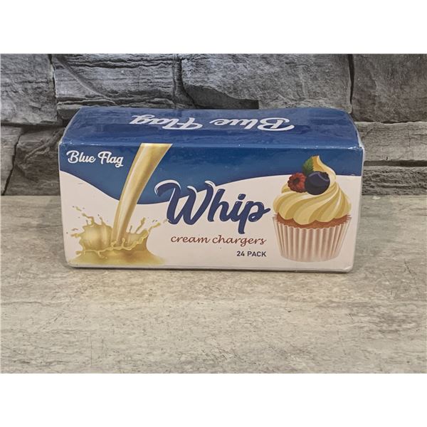 Blue Frog Whip Cream Chargers - 24 Pack - Brand New - Sealed