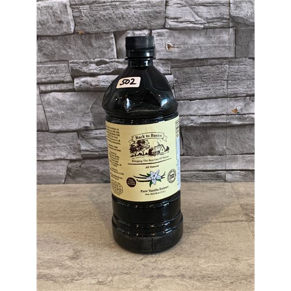 Back to Basics Pure Vanilla Extract - 1L - BB: 05/2032 - New