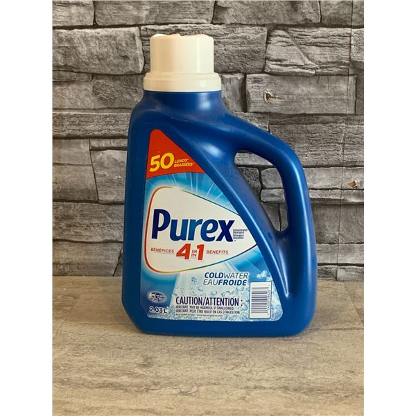 Purex  4 in 1 Concentrated Detergent - Cold Water - 50 Loads - 2.03L - New
