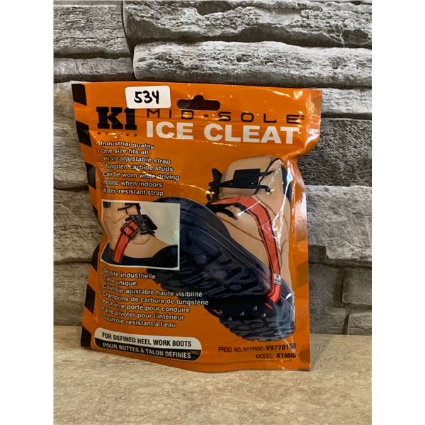 K1 Mid-Sole Ice Cleats  New - Sealed