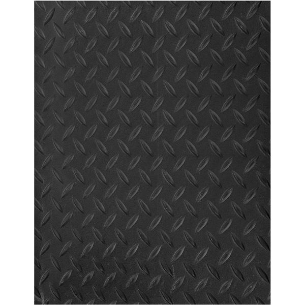 Lot of 5 Rubberized Checker Plate Matting For Shelves - 36" x 18" - New