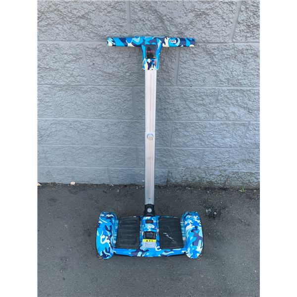 Camoflauge Hoverboard Balance Scooter - Powers On - Untested - No Charger