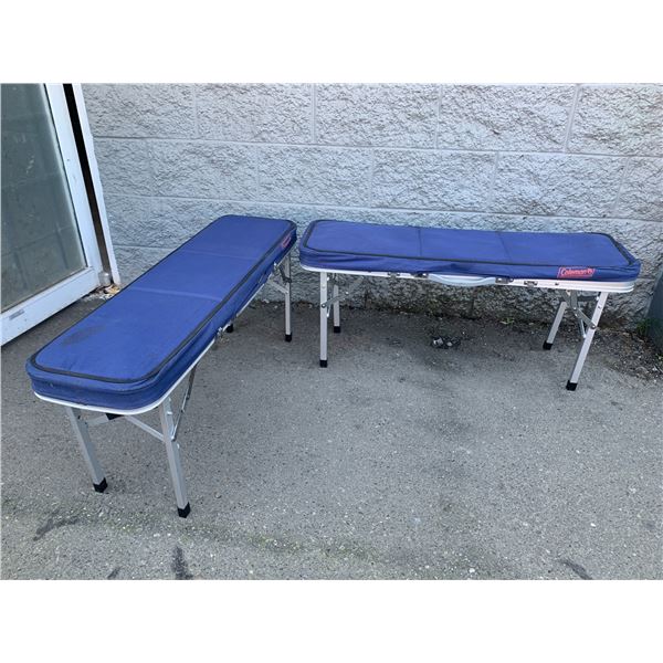 Coleman Packaway Folding Benches (Table Not Included)