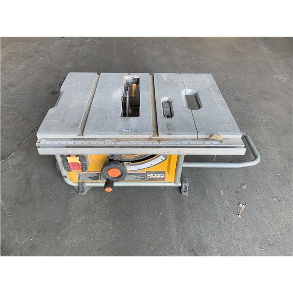 Ridgid Tablesaw