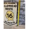 Image 3 : Yellow Head Route 16 Alberta Sign