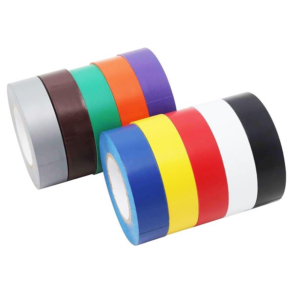 Electrical Tape - Multi Coulour - 15 Pack - New