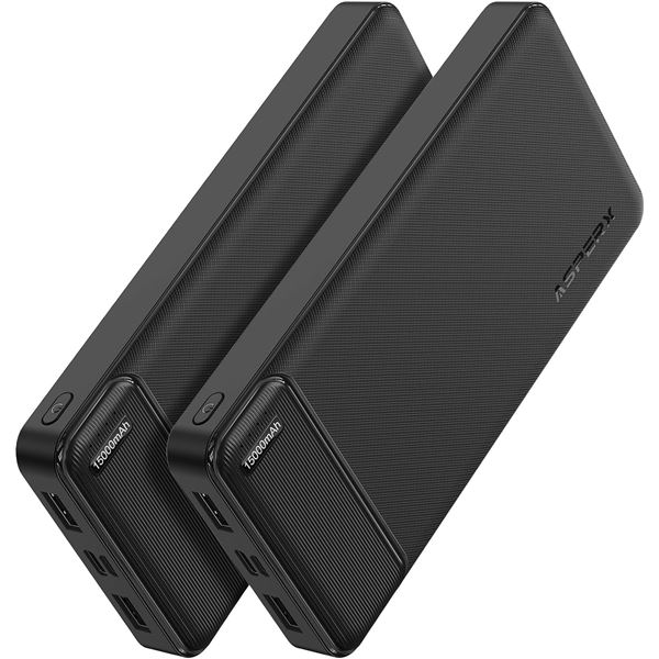 Asperx Power Banks - Model#: HYG003 - 2 Pack - 10000mAh - New - Sealed