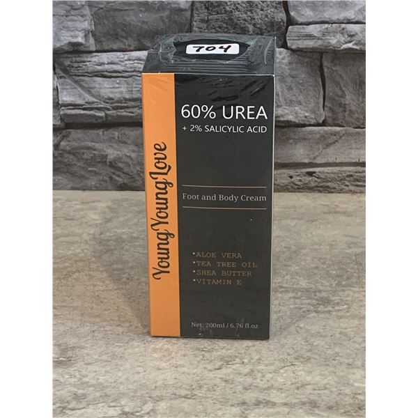 Young Young Love Foot and Body Cream - 60% Urea + 2% Salicylic Acid - 200mL - New