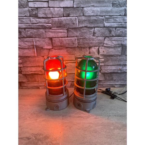 Early 1950's Unilet Chicago Foundry Wall Mount Vapor Proof Wall Sconces