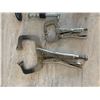 Image 2 : Lot of 5 C-Clamps & Two Welding "Locking" C Clamps