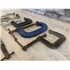 Image 4 : Lot of 5 C-Clamps & Two Welding "Locking" C Clamps