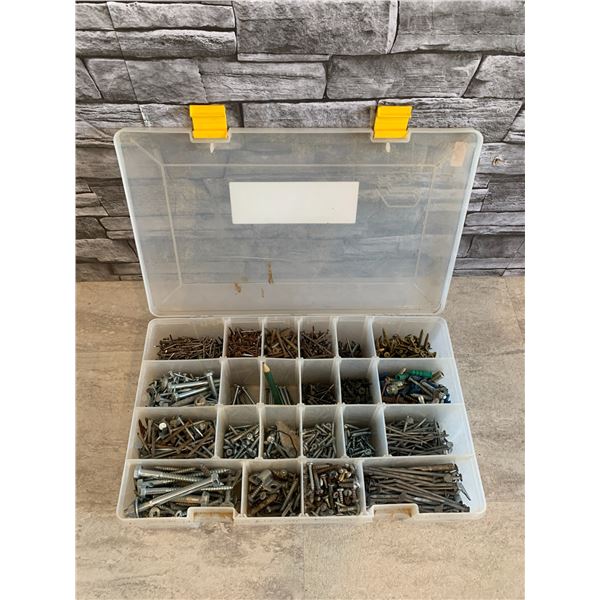 Plano ProLatch Utilty Box Full Of Assorted Fasteners
