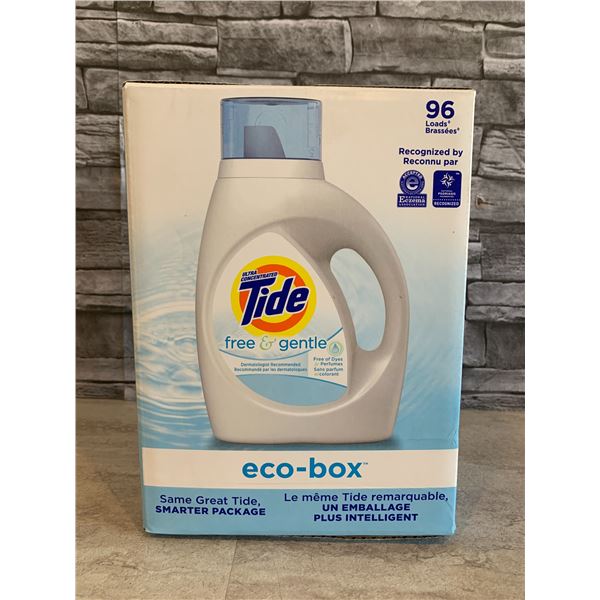 Ultra Concentrated Tide Free & Gentle Eco-Box 96 Loads