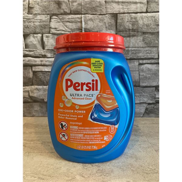 Persil Ultra Pacs Oxi+Odor Power 32 Pack 1.62Lb