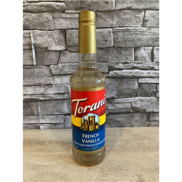 Torani French Vanilla Syrup 750ml BB 05-Feb-2027