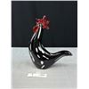 Image 1 : 9" Tall Murano Glass Rooster