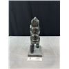Image 5 : Signed 8 1/2" Tall Carved Sandstone