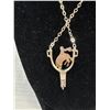 Image 4 : Silver & Gold Toned Spur Necklace & Pendant