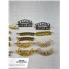 Image 3 : Lot of Military Metal Shoulder Badges