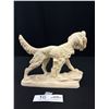 Image 3 : Vintage Carved Figurine Hunting Dog 7"Tall 9" Long
