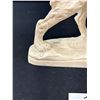 Image 4 : Vintage Carved Figurine Hunting Dog 7"Tall 9" Long