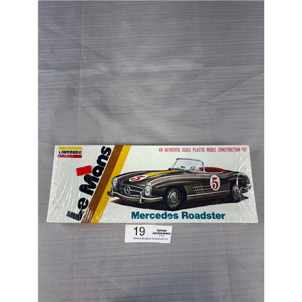 Vintage Still Sealed Lindberg Le Mans Mercedes Roadster