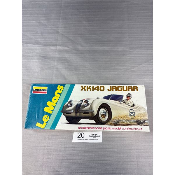Vintage Still Sealed Lindberg Le Mans XK 140 Jaguar