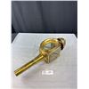 Image 1 : 18" Tall Old Stagecoach Brass Lantern