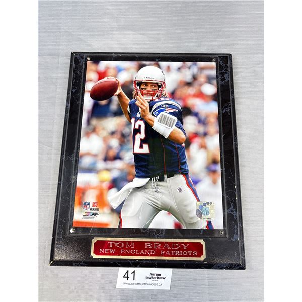 Nicely Framed NFL Tom Brady 8"x11" Photo