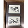 Image 2 : Nicely Framed 4 pencil artwork pictures