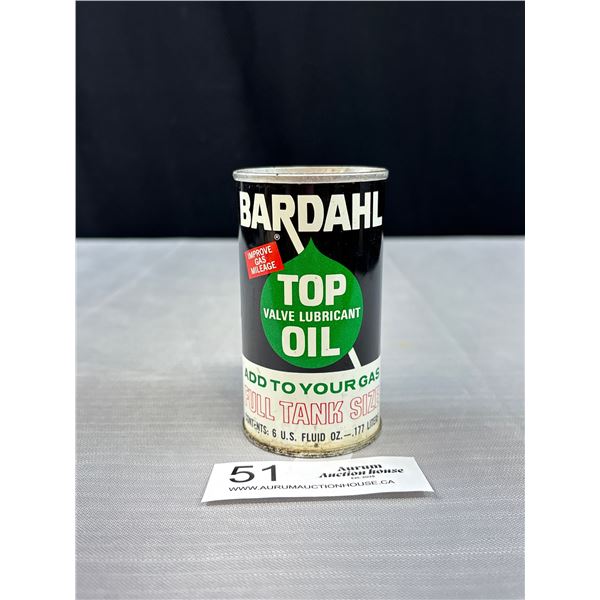 Full Bardahl Oil Tin