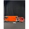 Image 5 : Vintage Strutco Pressed Steel Truck and Trailer Repainted