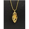 Image 3 : Gold Plated Pendant with Chain Necklace