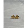 Image 6 : 4 Pairs of Silver Stainless Steel & Gold Earrings