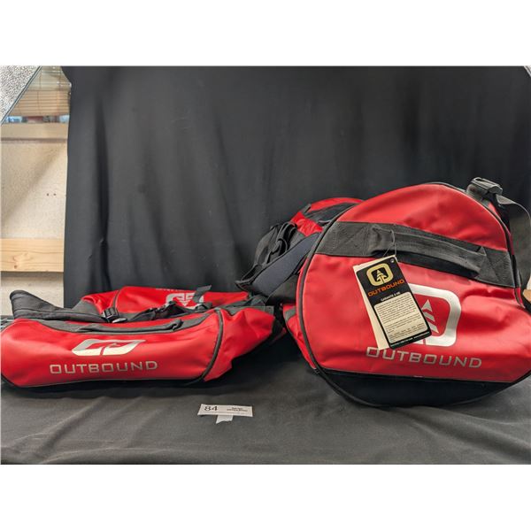 2 new with Tags outbound 45L expedition Duffle Bags