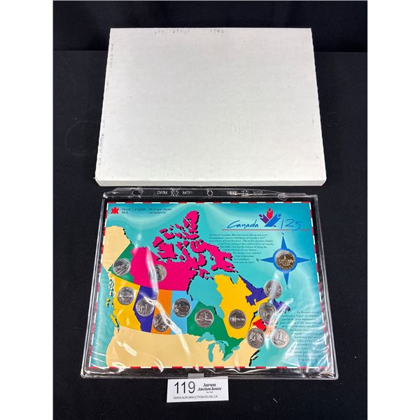 2 Millenial Millenium Canadian Coin Sets in Holders