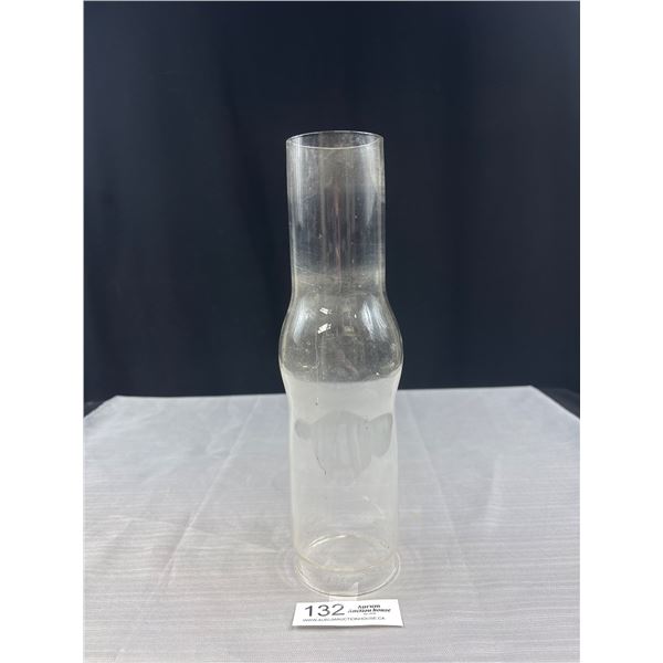 Vintage Oil Lamp Glass Chimney