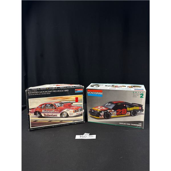 2 Monogram Racing Car Models Looks Complete
