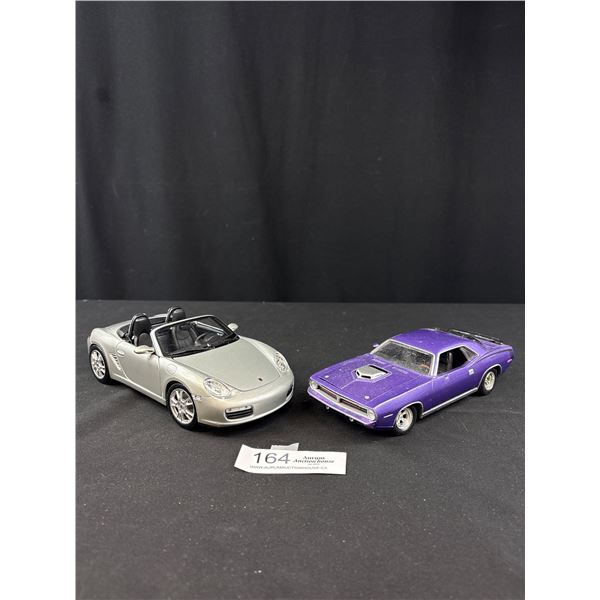 1/18th and 1/24th Diecast Car, Porche and Charger