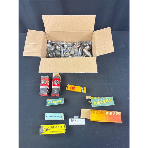 Large Lot of Vintage Radio Tubes