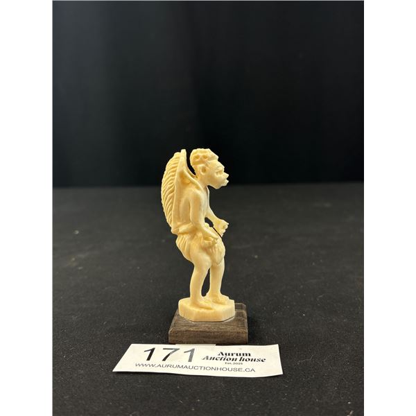 Carved African Ivory Figures