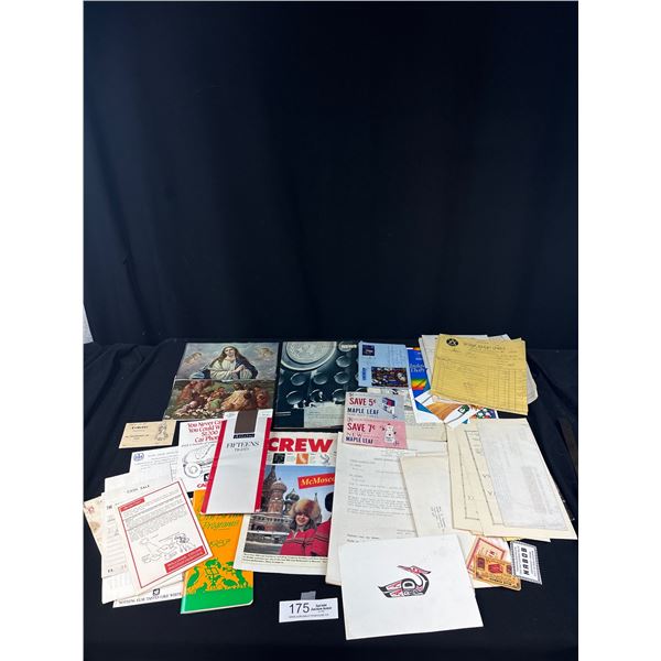 A Large Lot of Vintage Paper Ephemera