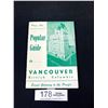 Image 1 : Very Interesting Guide To Vancouver 1947 (Great Condition)