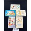 Image 1 : 5 Early Easter Postcards (Nice Graphics)