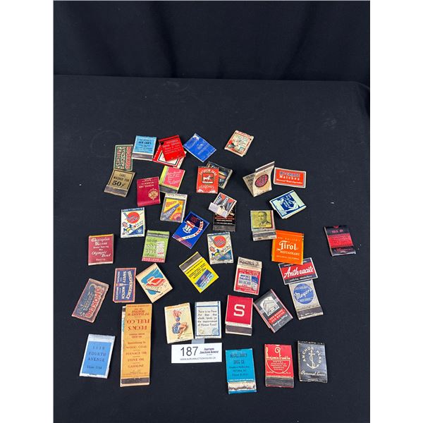 40+ Vintage Matchbooks 1900s to 40s