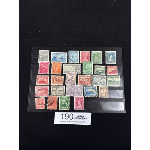 Early Canada Stamp Issue Selection