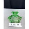 Image 3 : Nice Vintage Uranium Glass Candle Stick