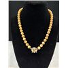 Image 3 : Vintage Hand Knotted Pearls Necklace w/ Original Clasp
