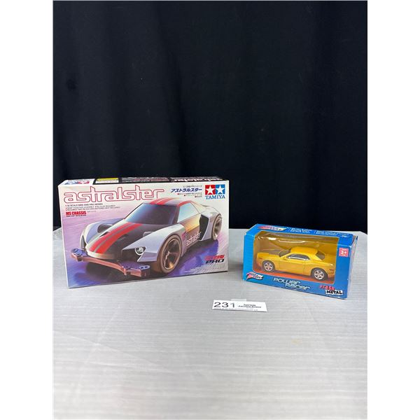 Complete Teamiya Astrallster 1/32 Scale Model + Power Racer in Box